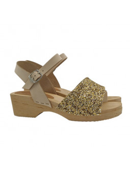 Sandales en bois véritable...