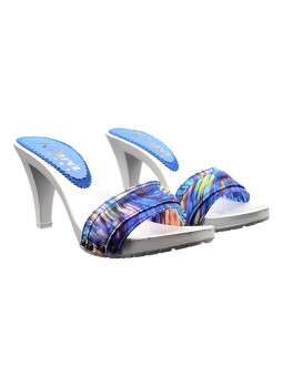 Handcrafted clogs with...