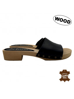 Handcrafted clogs in real...