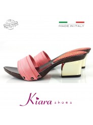 ZOCCOLI CON TACCO ORO-K28201